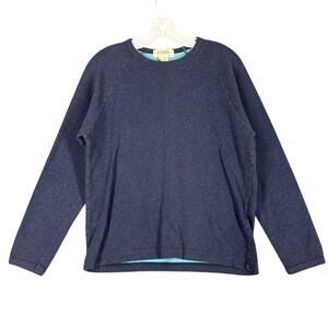 J.Crew‎ Double Layer Sweatshirt Women S Relaxed Layered Casual Baggy Pullover